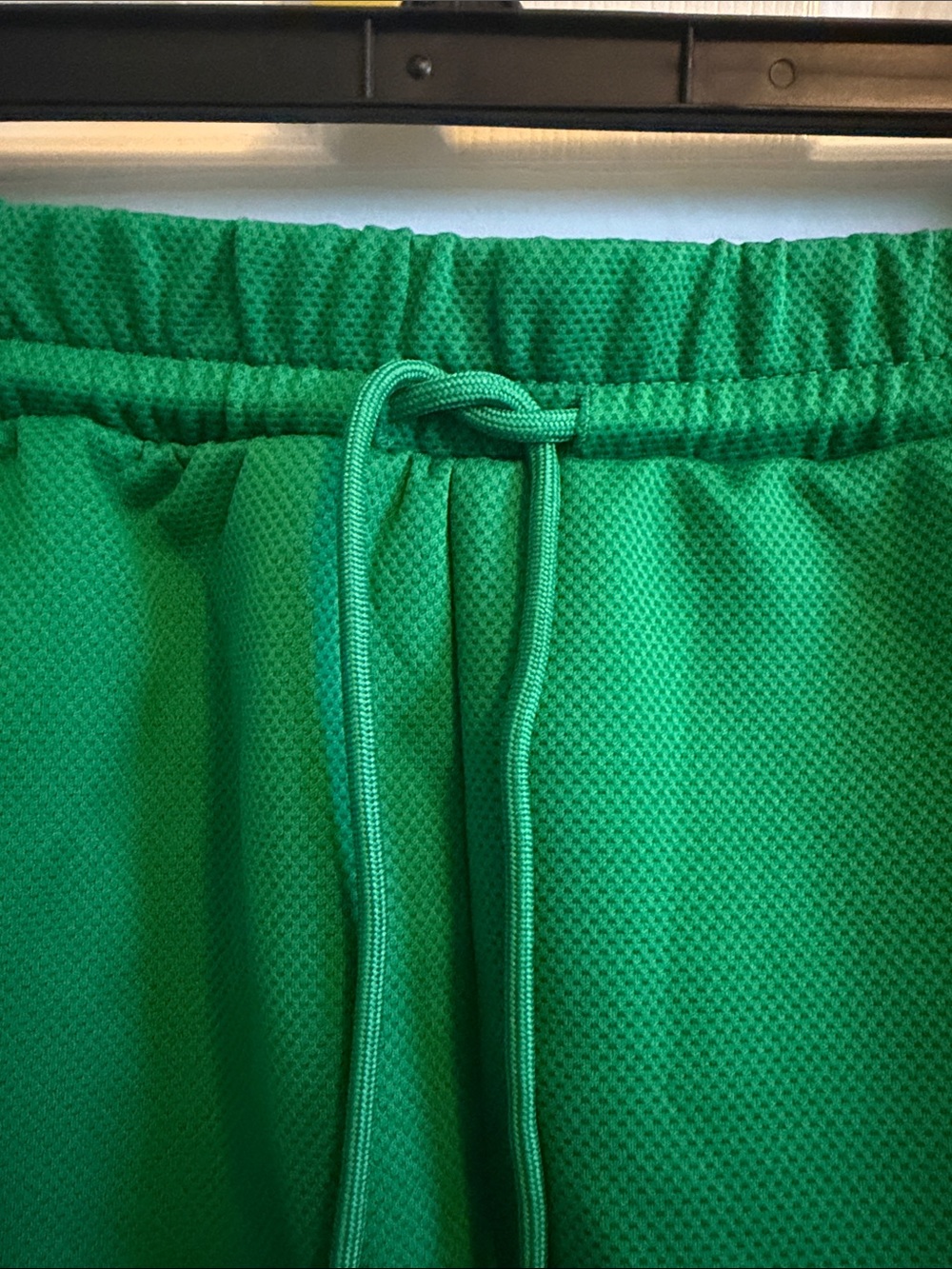 Avia Green Athletic Shorts with Black & White Trim - Picture 4 of 9